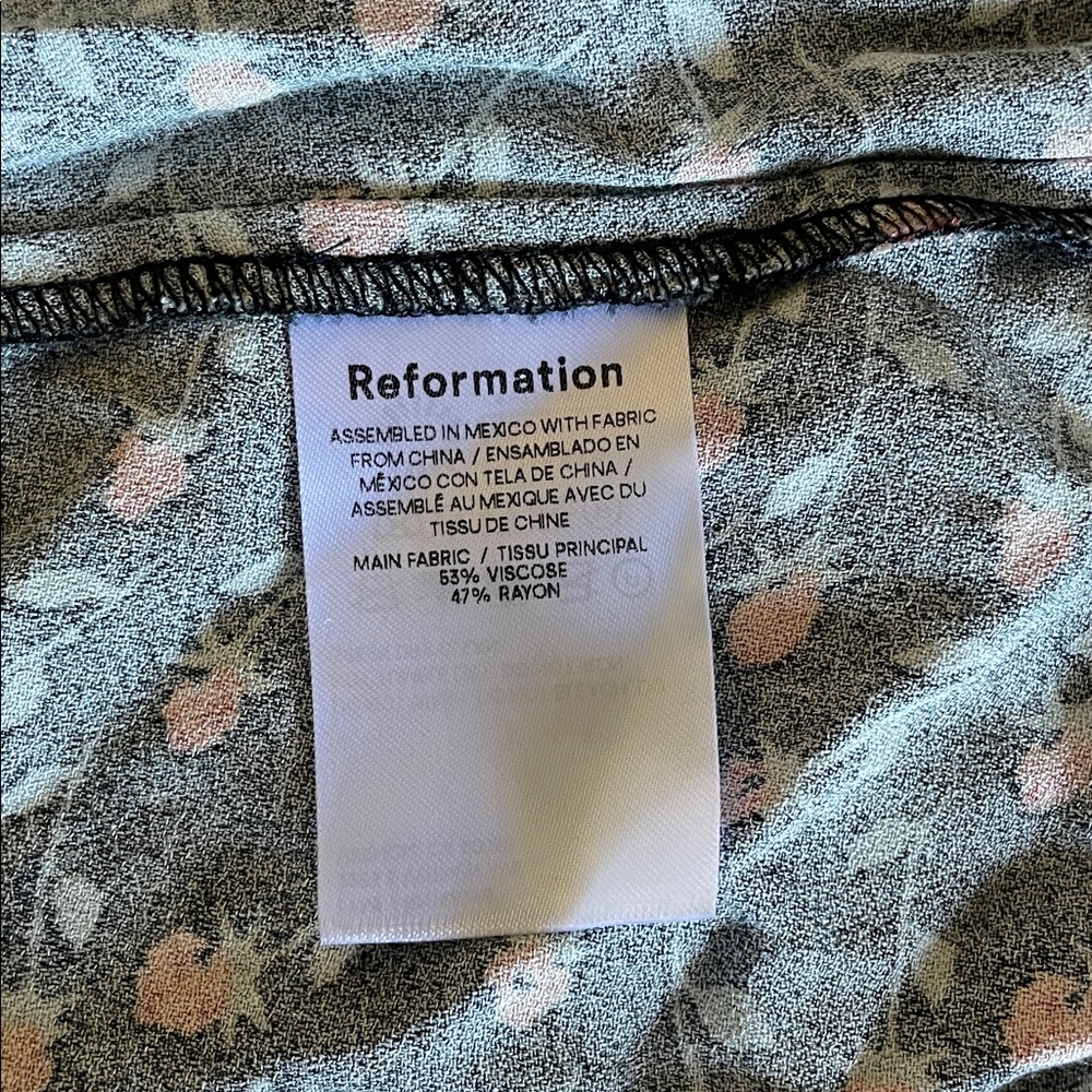 Reformation Bryson Flower Print Maxi Dress - Picture 7 of 7